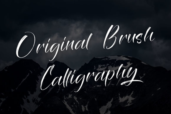 Savage Brush Font Poster 4