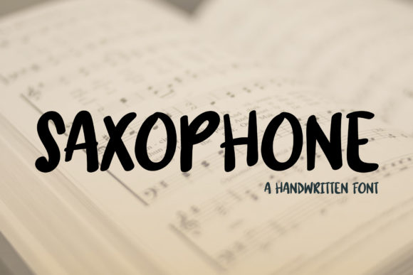 Saxophone Font