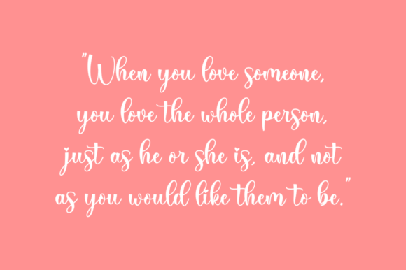 Sayloves Font Poster 5