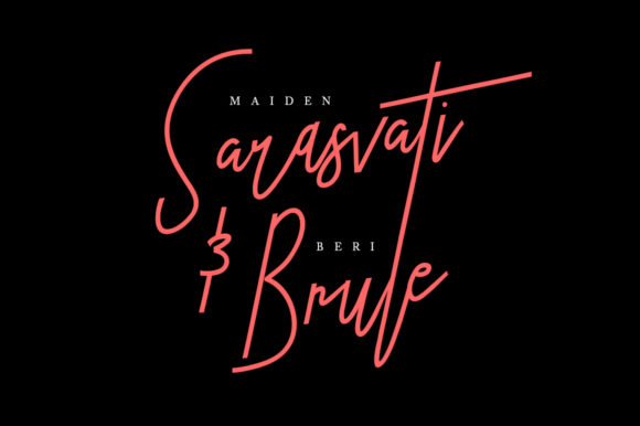 Sbastian Font Poster 2