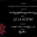 Scarlatte Font Poster 5