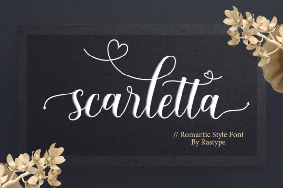Scarletta Font Poster 1