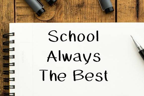 School Font Poster 1