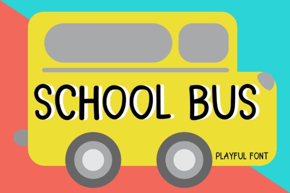 School Bus Font