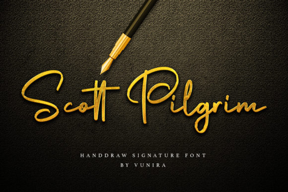 Scott Pilgrim Font