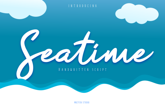 Seatime Font Poster 1