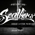 Seatlers Font Poster 1