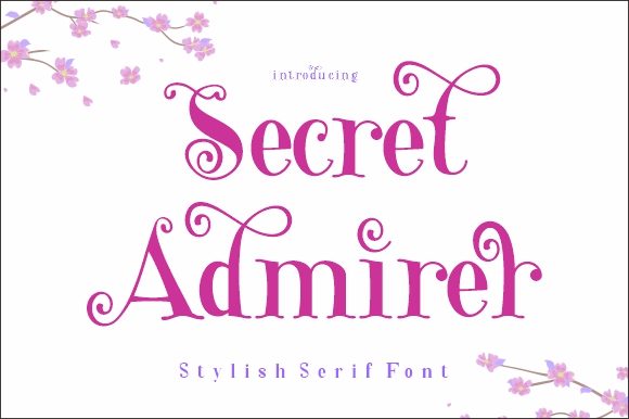 Secret Admirer Font