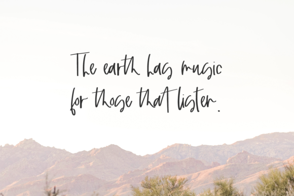 Sedona Font Poster 4