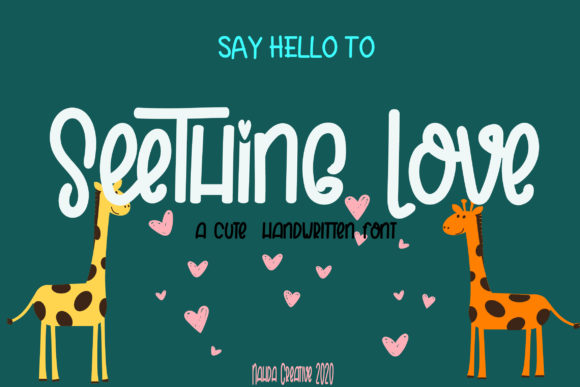 Seething Love Font Poster 1
