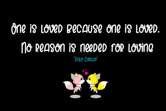 Seething Love Font Poster 2