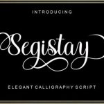 Segistay Font Poster 1