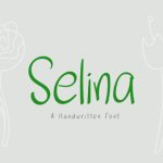 Selina Font Poster 1