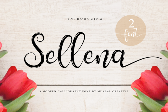 Sellena Font Poster 1