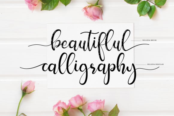 Sellena Font Poster 2