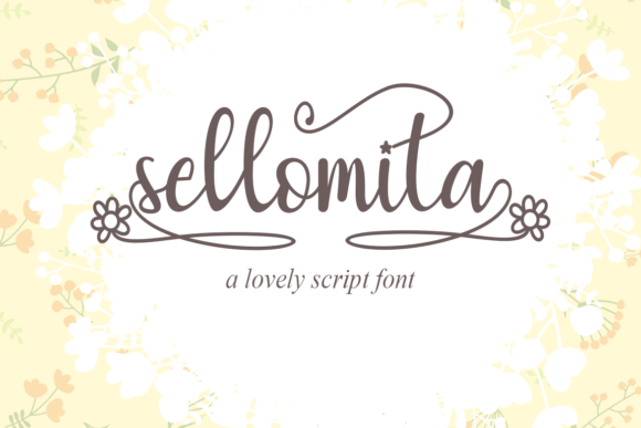 Sellomita Font Poster 1