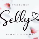 Selly  Font Poster 1