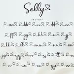 Selly  Font Poster 12