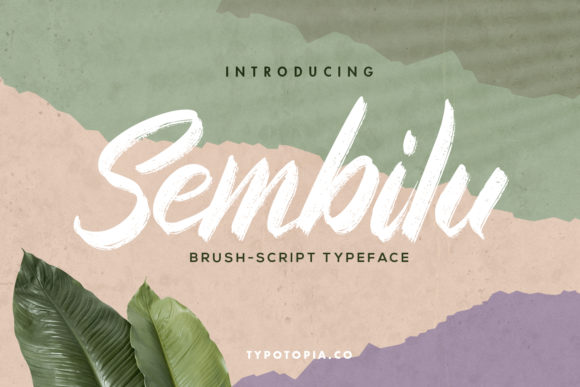 Sembilu Font Poster 1