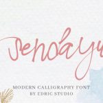 Sendayu Font Poster 1