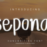 Sepona Font Poster 1