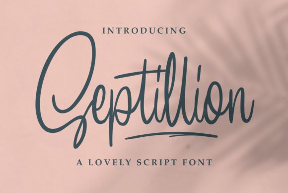Septillion Font Poster 1