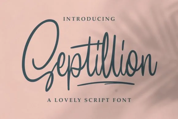 Septillion Font Septillion Font Poster 1
