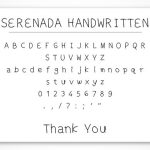 Serenada Font Poster 4