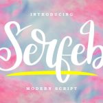 Serfeb Font Poster 1