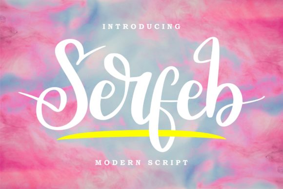 Serfeb Font Poster 1