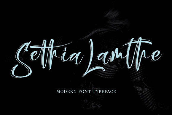 Sethia Lamthe Font Poster 1