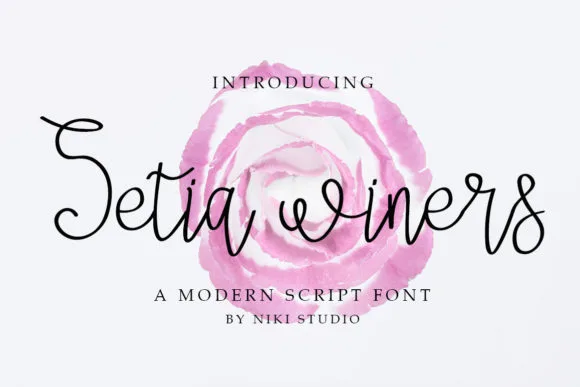 Setia Winers Font Setia Winers Font Poster 1