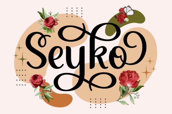 Seyko Font Poster 1