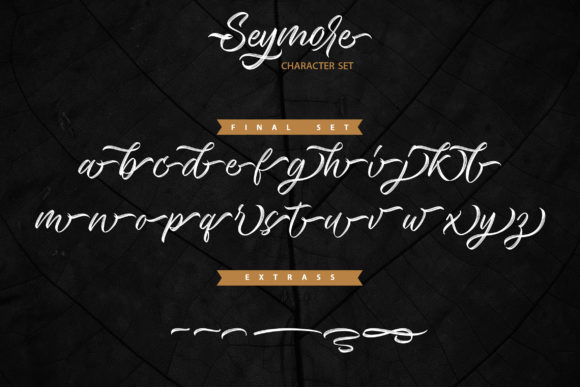 Seymore Font Poster 11