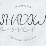 Shadow over Font Poster 1