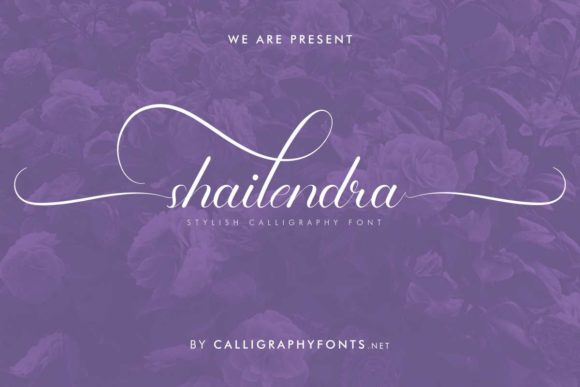 Shailendra Font Poster 2