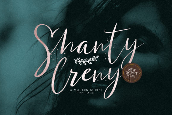 Shanti Creny Font Poster 1