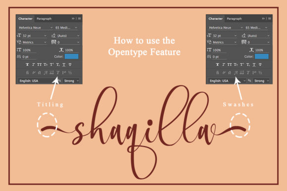 Shaqilla Font Poster 8