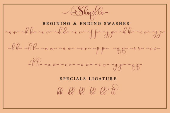 Shaqilla Font Poster 10