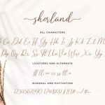 Sharland Font Poster 14
