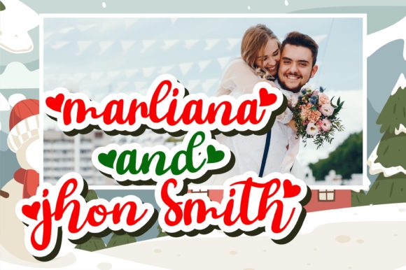 Shasha Christmas Font Poster 6