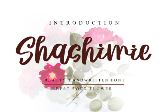 Shashimie Font Poster 1