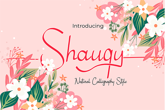 Shauqy Font Poster 1