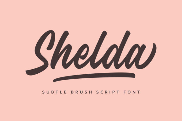 Shelda Font Poster 1