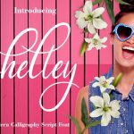 Shelley Font Poster 1