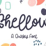 Shellow Font Poster 1