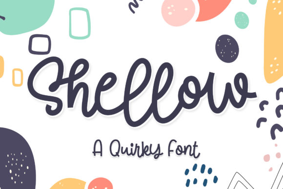 Shellow Font Poster 1