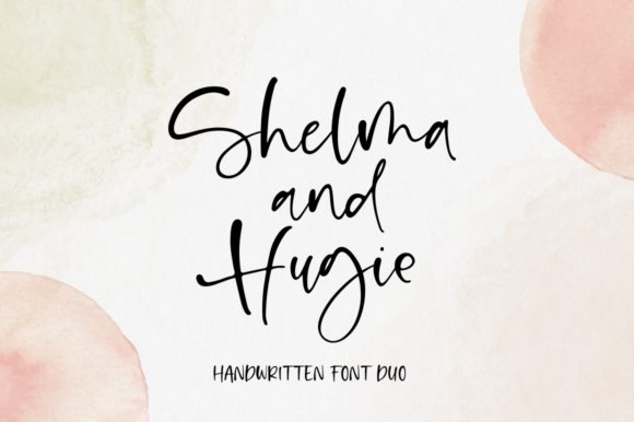 Shelma and Hugie Font Poster 1