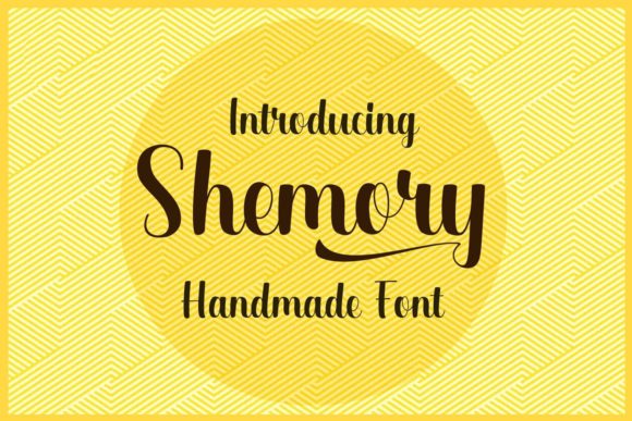 Shemory Font Poster 1