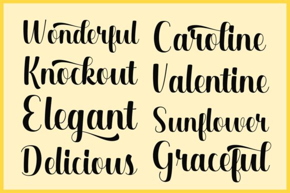Shemory Font Poster 4